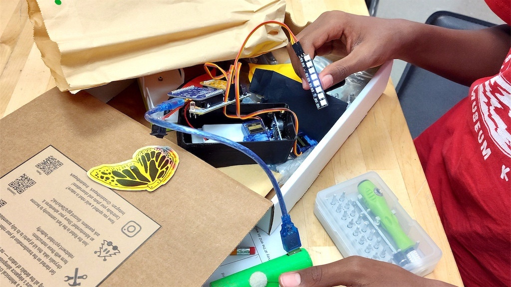 Electronics of Robot Butterfly